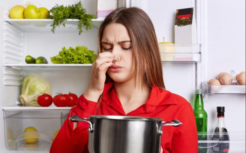 young_brunette_woman_with_displeased_expression_smells_spoiled_soup_stew_pan_feels_musty_smell_home_kitchen_stands_against_refrigerator_176532_4240.jpg